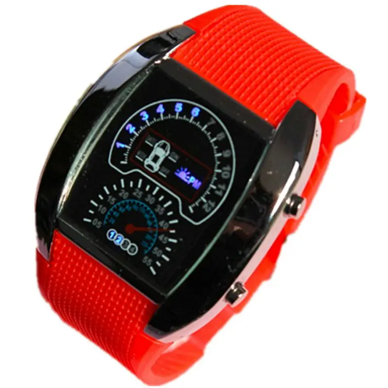 Новые поступления 2018 цифровые часы второго поколения с авиационным дизайном