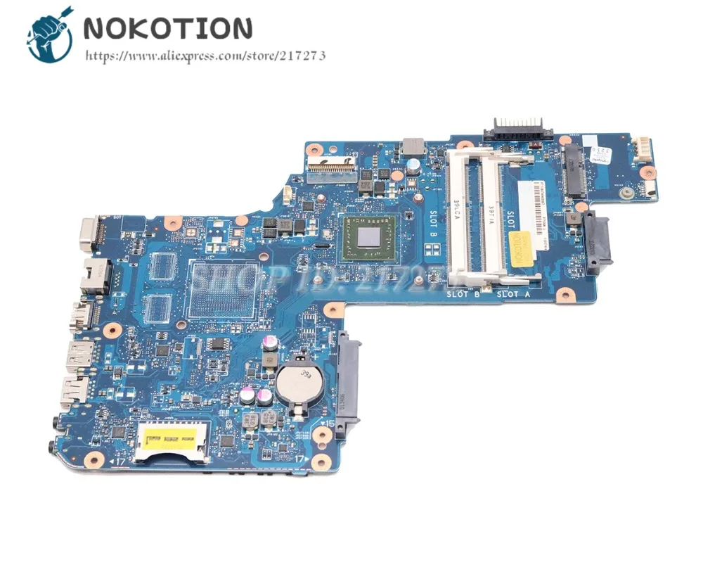NOKOTION для Toshiba Satellite C50 c50d C50-D Материнская плата ноутбука H000062940 PT10AN DSC МБ основной плате с процессором на борту