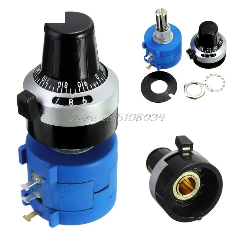 10K Ohm 3590S 2 103L с поворотным счетным циферблатом поворотный потенциометр горшок 10 Turn