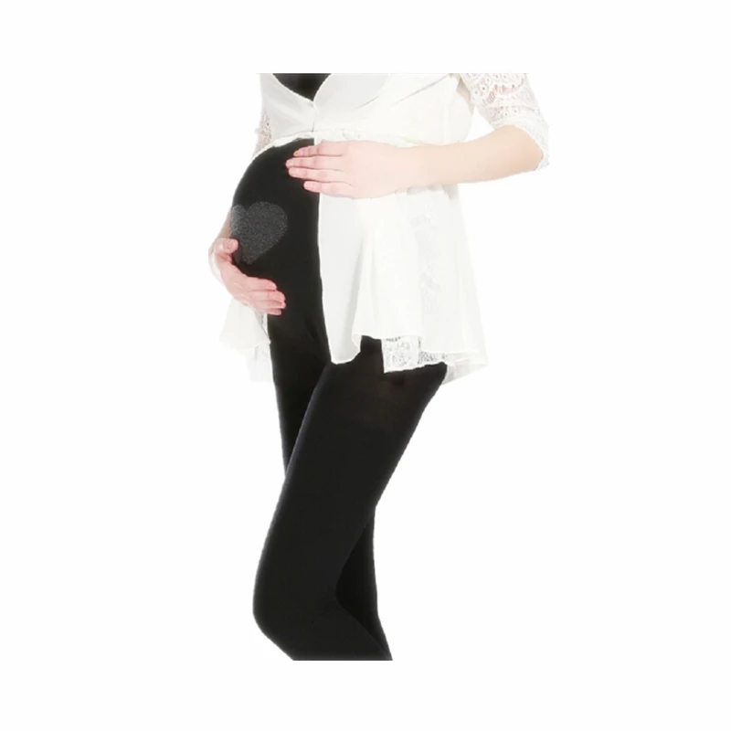 Леггинсы для беременных регулируемые колготки ухода за животом бархатные чулки