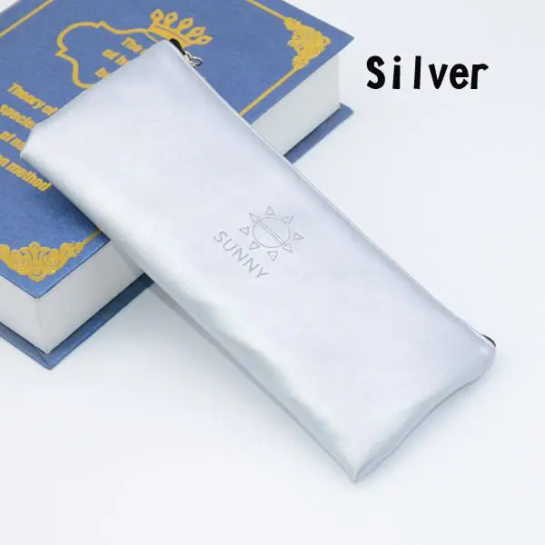 Silver Чехол для карандашей школьные принадлежности Escolar Trousse Scolaire Stylo Kalemlik Kalem Kutusu Твердый Чехол-карандаш кожаный - Цвет: Silver