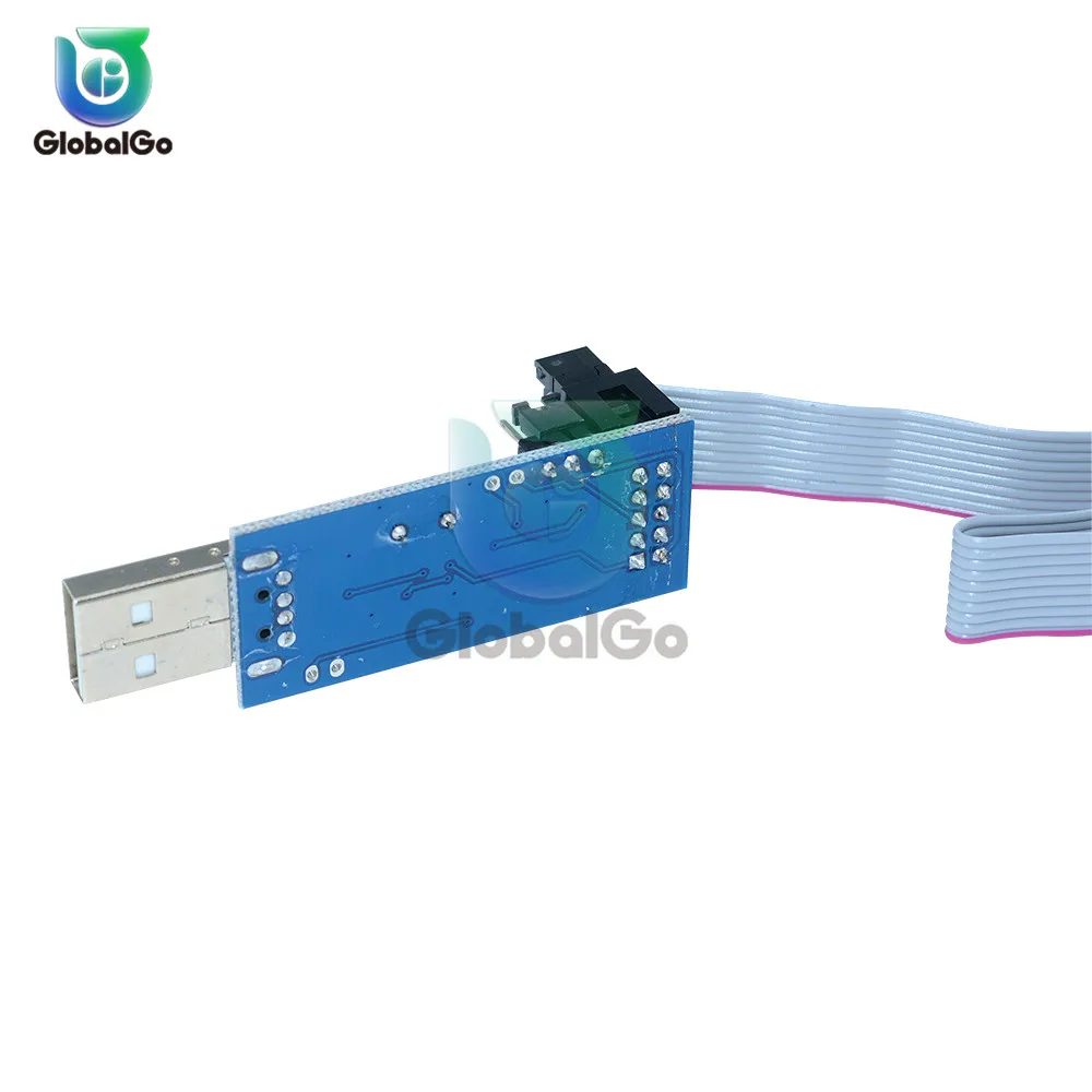 USBASP USBISP AVR программист USB ISP ASP ATMEGA8 ATMEGA128 Поддержка Win7 64 10Pin провода модульный
