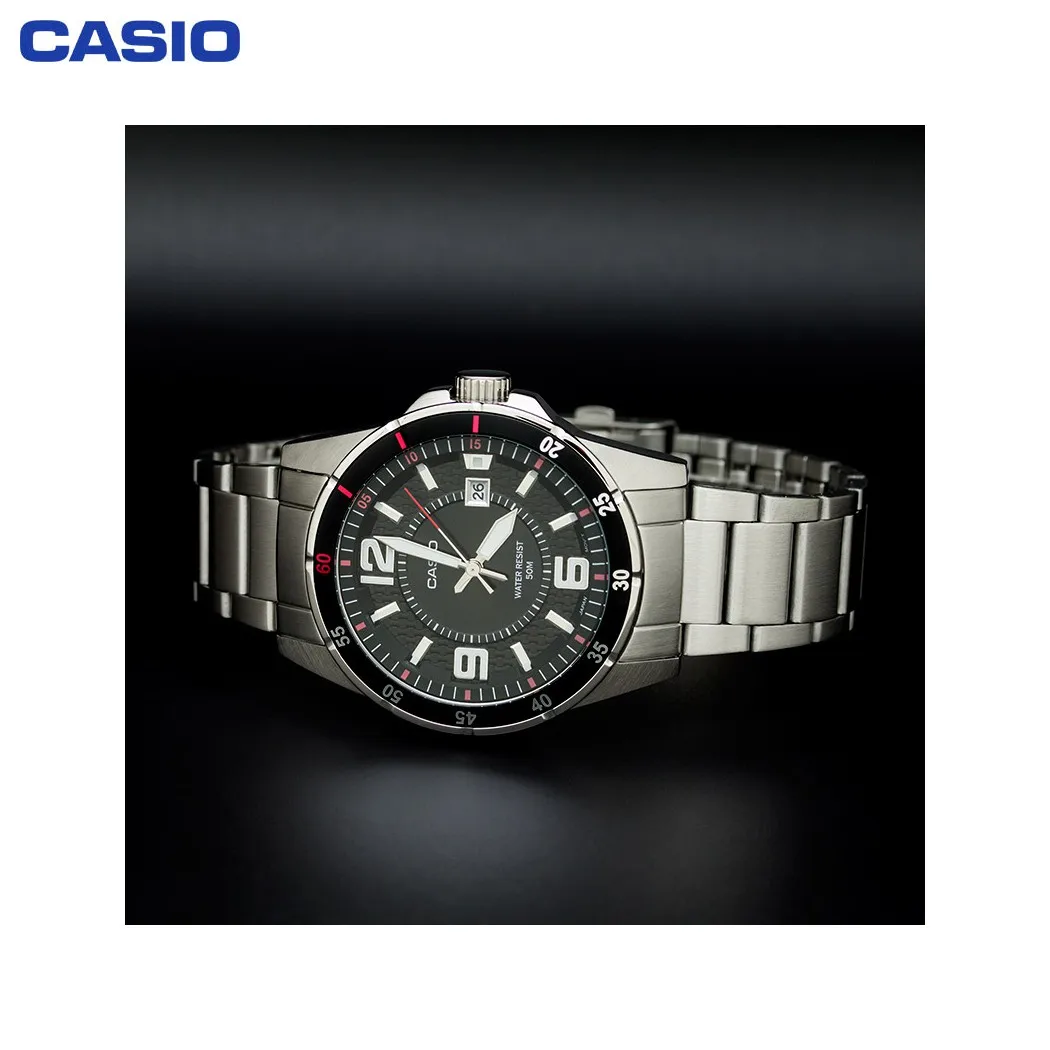 Наручные часы Casio MTP-1291D-1A1 мужские кварцевые на браслете |