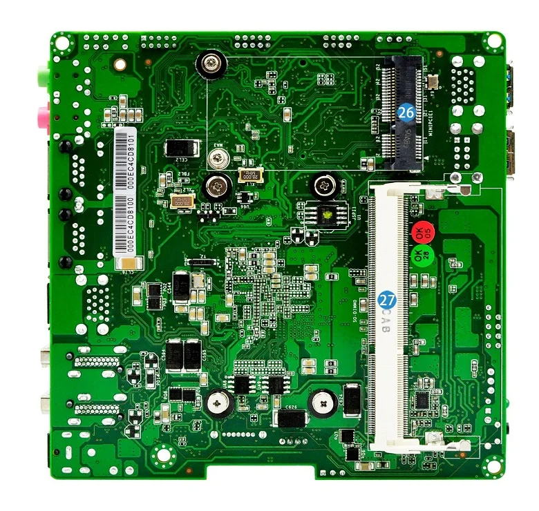 Qotom Мини ПК с Celeron J3060 J3160 безвентиляторный 2 Lan VGA COM X86 Linux Pfsense в качестве брандмауэра маршрутизатор промышленный ПК