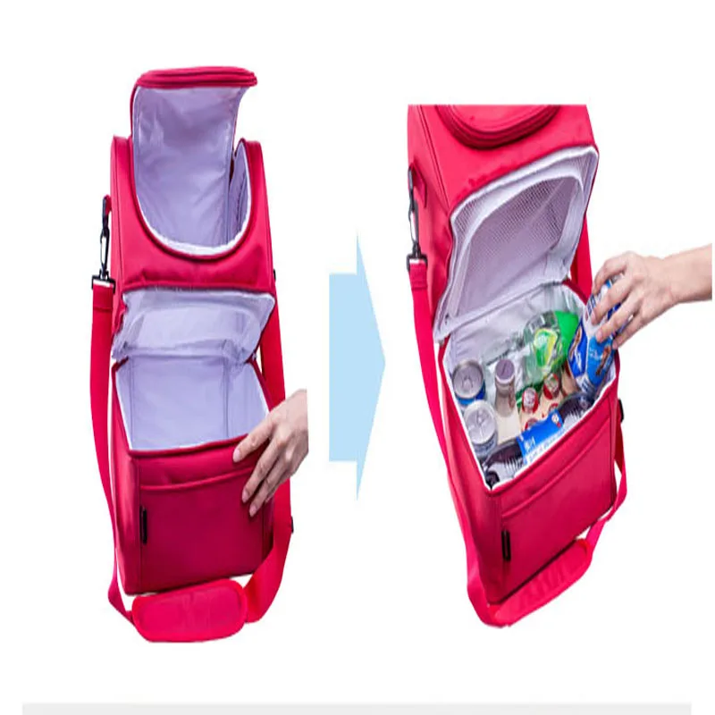 Водонепроницаемый изоляционный пакет PLAYKING большая толстая 2-слойная Термосумка