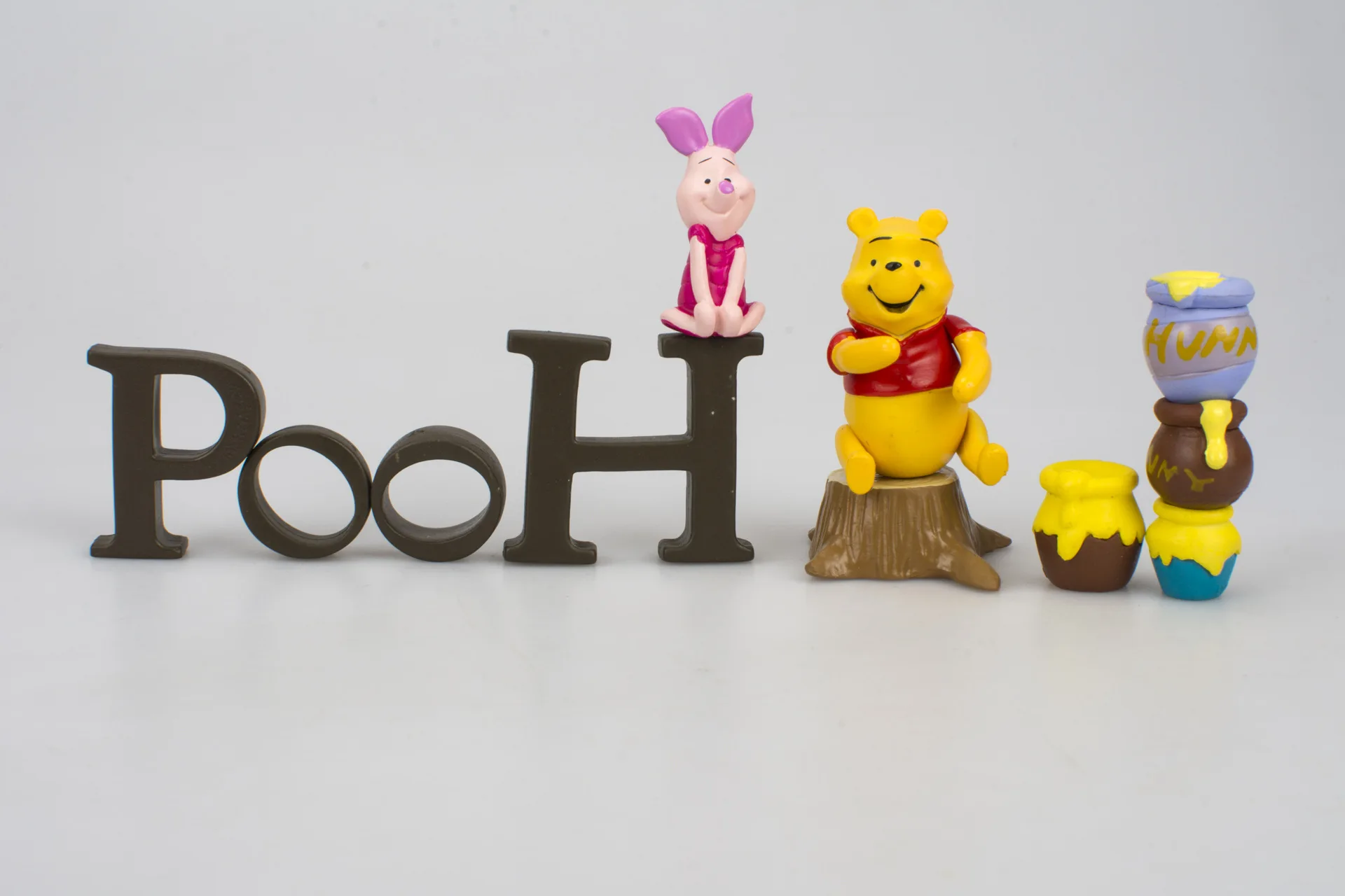 Tigger Piglet 13 шт./компл. 2-5 см фигурка коллекция украшений аниме игрушка модель для