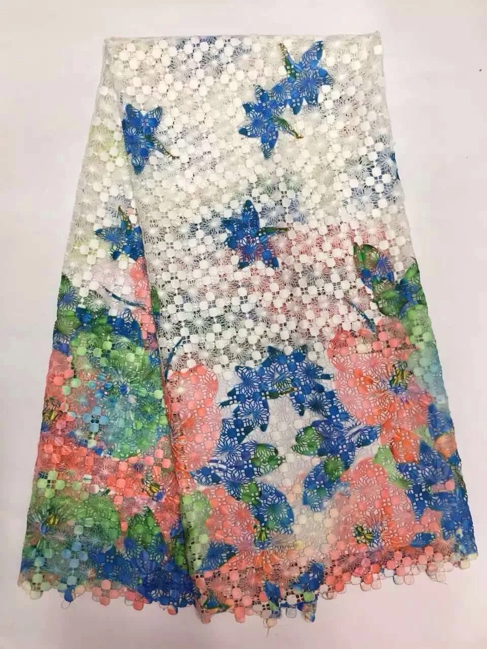 Swiss Lace Materials African Net High Quality French Fabric 2017 Latest Embroidery Fabrics | Дом и сад