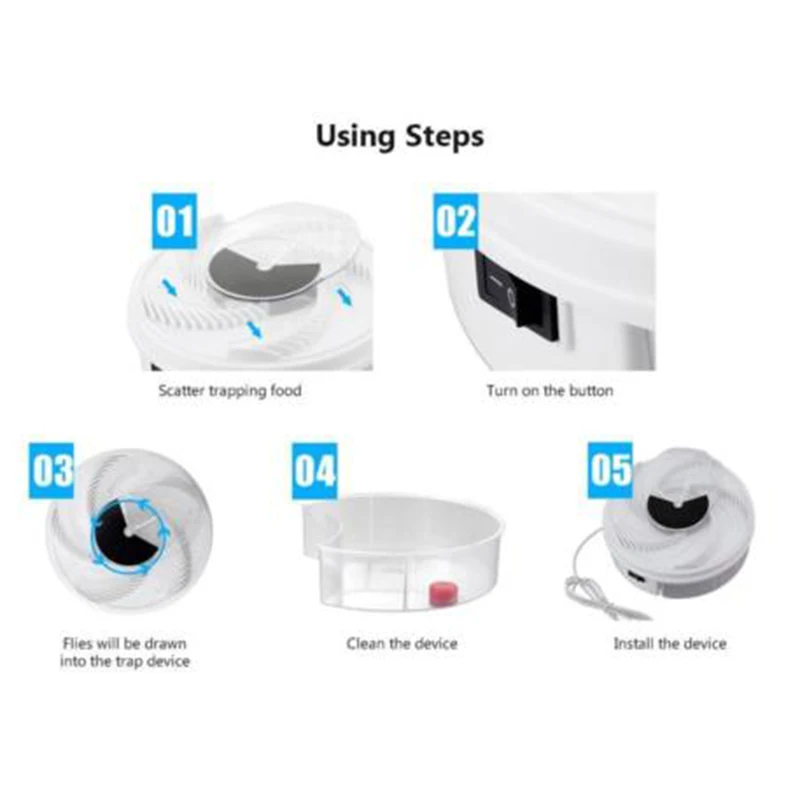 Электрическая ловушка для насекомых Отпугиватель летучих жуков питание usb