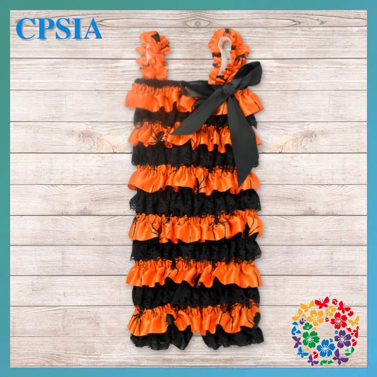 2pcs/lot Stylish! Baby Halloween Costumes Hot Lace Petti Rompers For Newborn halloween outfits for kids | Тематическая одежда и