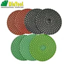 DIATOOL 7 шт.компл., профессиональный бриллиант высшего качества, полировальные пластины для мрамора и гранита, диаметр 100 мм, шлифовальные диски