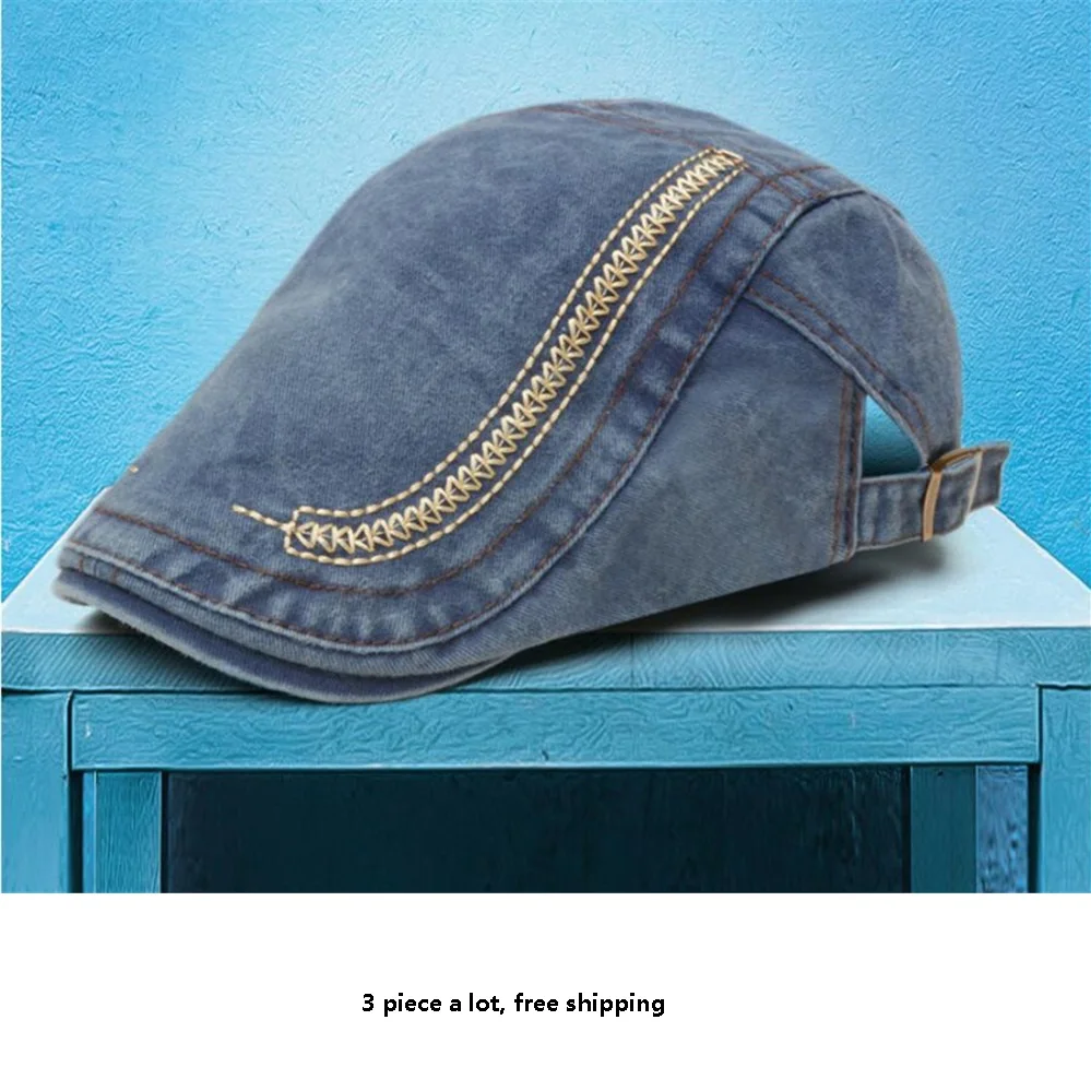 Распродажа комплект из 3 предметов унисекс плоская кепка с рисунком плюща шапка