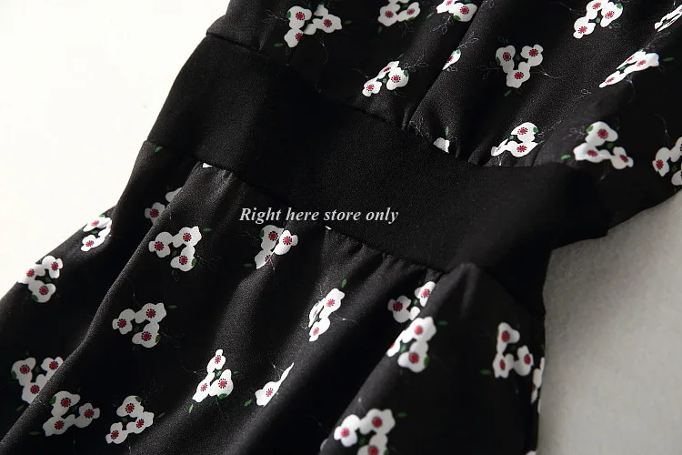 2019 Для женщин летние Винтаж черный Цветочный принт Кружевное облегающее платье