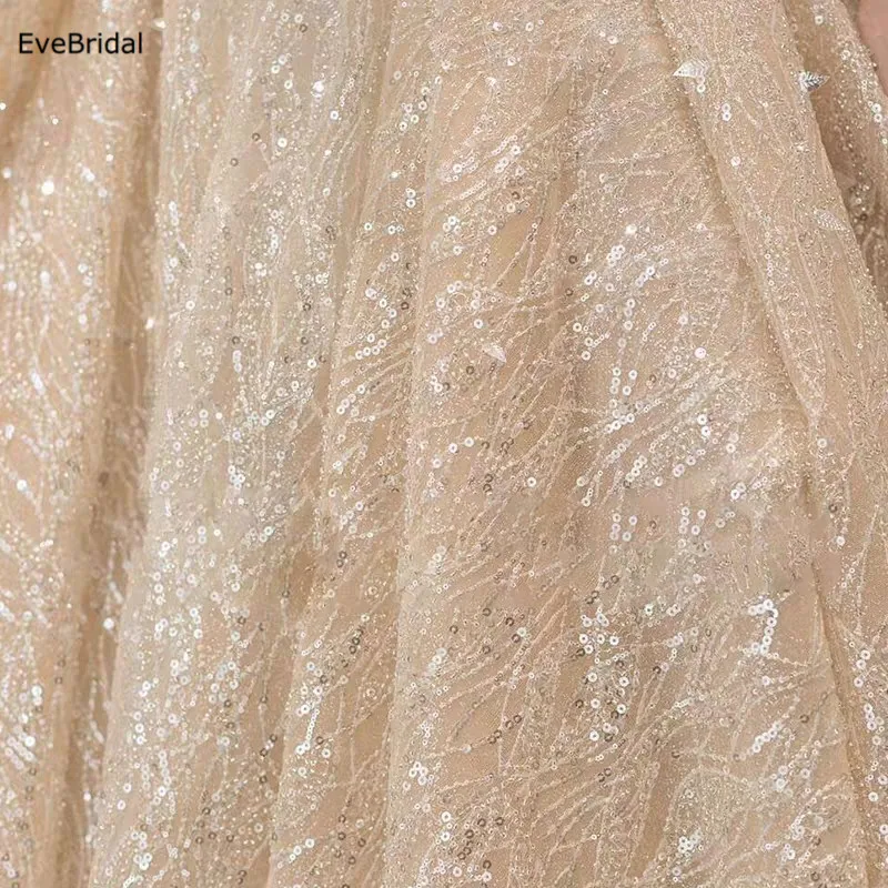 

luxurious Wedding Dress Sequined Lace Boat Neck Cap Sleeve Crytals Beading A Line Floor length Chapel Train Bridal Gown