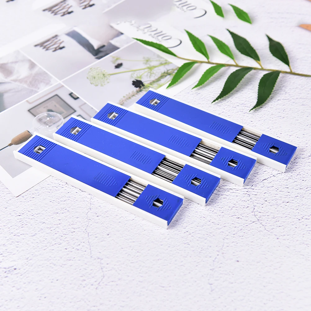1 Pack 6Pieces HB B 2B 3B 4B 5B H 2H 3H Black Lead Refill Red Blue Lead Refills Color Mines