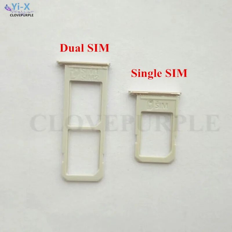 10 шт./лот Одиночная/двойная SIM микро сим карта лоток держатель слота для карты Samsung