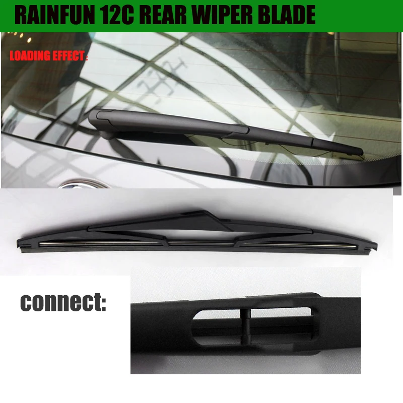 RAINFUN выделенный задний щетка стеклоочистителя для CITREON C4 хэтчбек (04 10) 12 &quotЗадняя