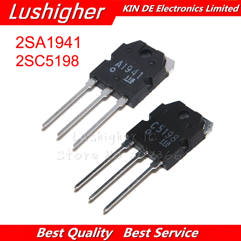 4 шт. 2 пары 2SC5198 2saaokto3p (2 a1944 + C5198) | Электронные компоненты и принадлежности