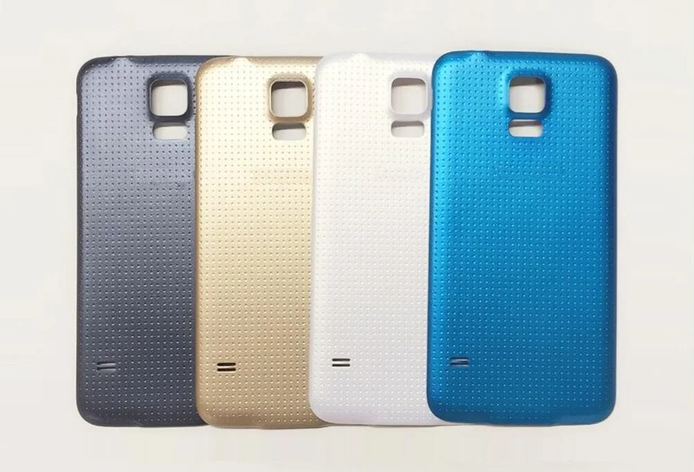 Задняя крышка батареи для samsung Galaxy S5 i9600 G900 задняя крышка корпуса для Galaxy S5 mini G800 задняя крышка чехол с 1х пленкой