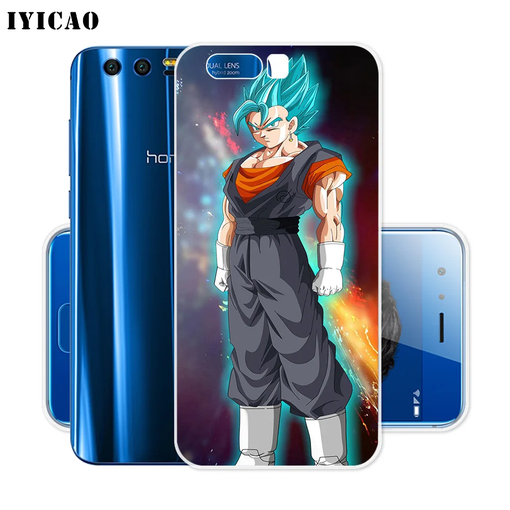 Супер Мягкий силиконовый чехол IYICAO Vegetto Dragon Ball для Huawei Y9 Y7 Y6 Prime 2018 Honor 8C 8X 8 9 10 Lite 7X 7C