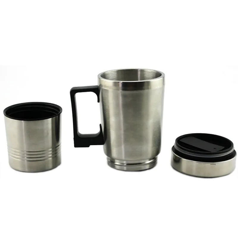 Автомобильная нагревательная чашка 12 В автомобильная Термокружка для