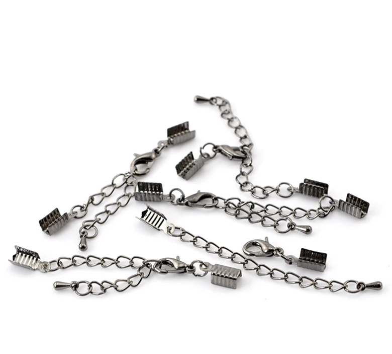 DoreenBeads сплав удлинитель цепи Gunmetal 7 см x 5 мм (2 6/8 &quotx 2/8&quot) 26 (1 1 шт. Горячее