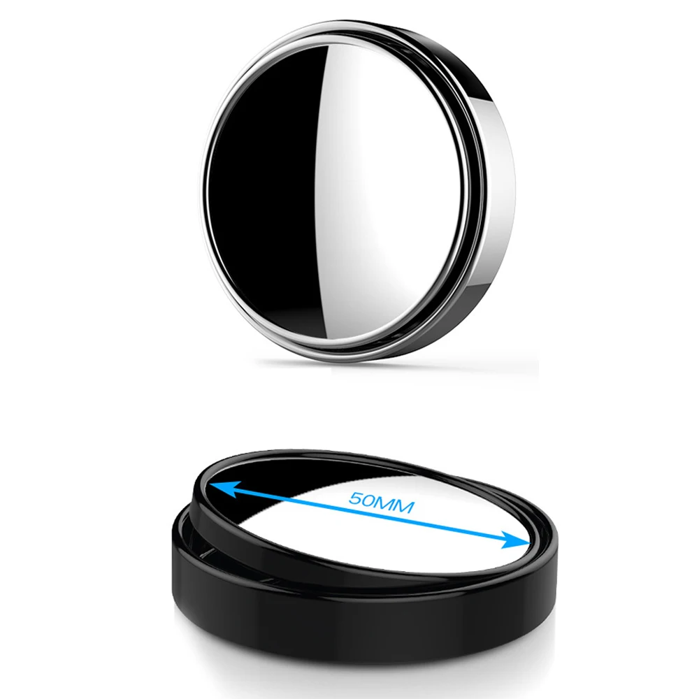 1 шт. круглое зеркало заднего вида с широким углом вспомогательное для автомобиля