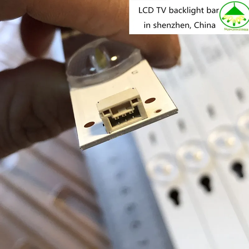 8 шт./лот 100% новая светодиодная подсветка хорошего качества для TCL B48A858U B48A538 Light Bar