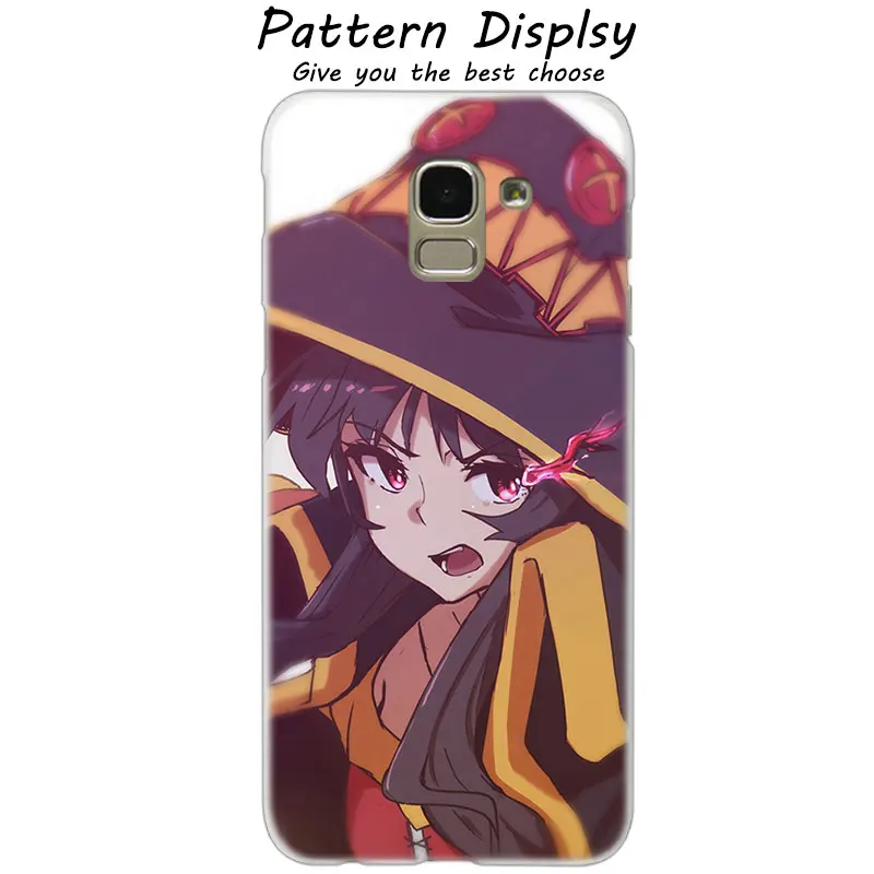 015 MLLSE аниме Konosuba Megumin Модный чехол КРЫШКА ДЛЯ samsung Galaxy J2 J4 CORE J3 J5 J7 ЕС J8 J6 J4 Plus J7 Prime - Цвет: 015