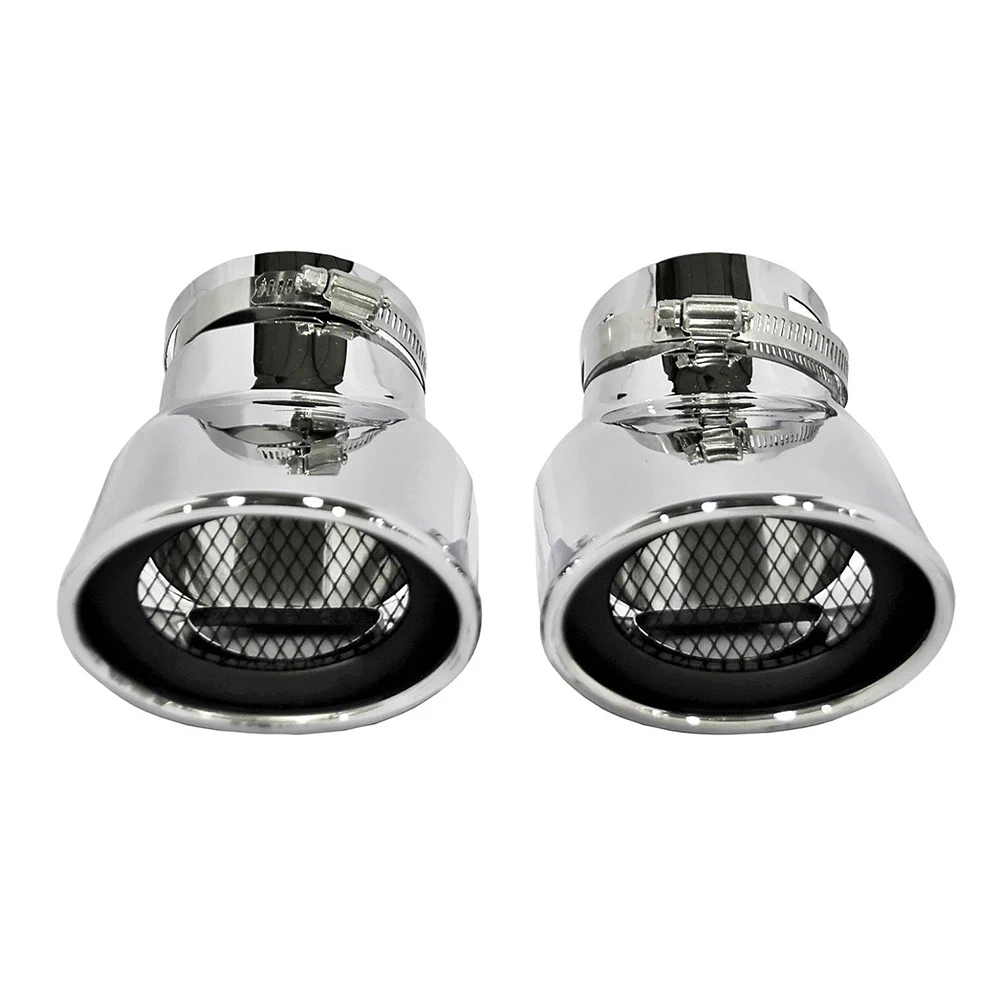 Овальная выхлопная труба из нержавеющей стали для автомобилей|Шумоглушители| |