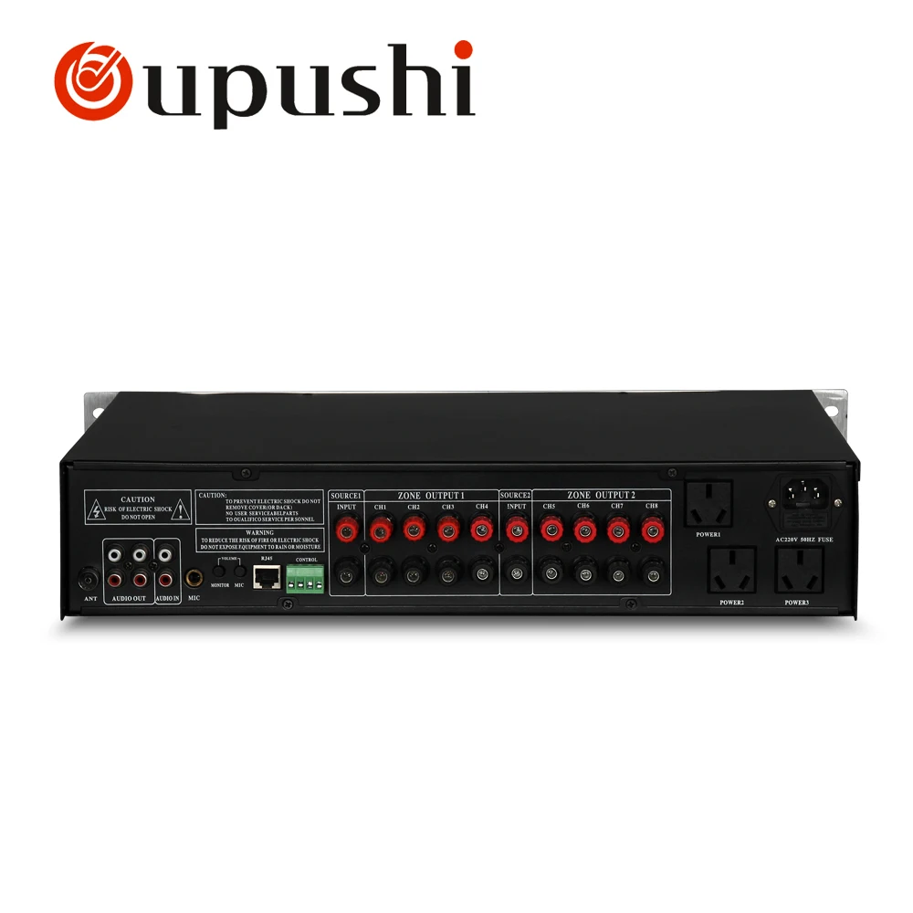 Усилитель звука OUPUSHI для школы фоновая музыка передача звука|audio amplifier|broadcast