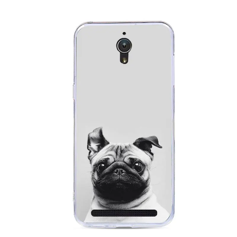J&ampR Flower Phone Cover For ASUS Zenfone GO ZC500TG Z00VD 5.0'' Soft Silicone TPU Back 3D Cute Colorful Print Cartoon Cases |