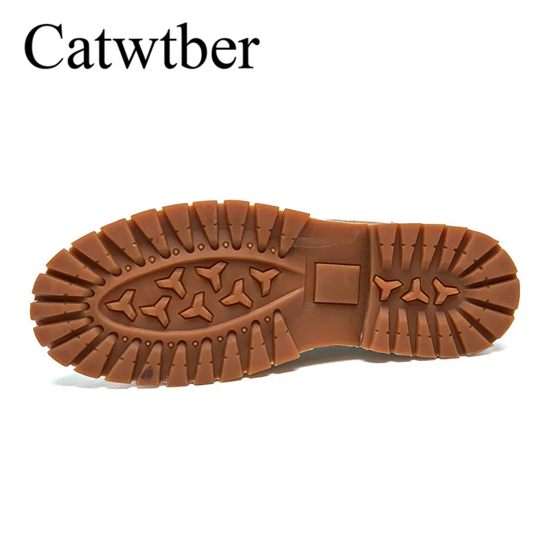 Catwtber новый человек зимние сапоги черный хаки Для мужчин повседневная обувь