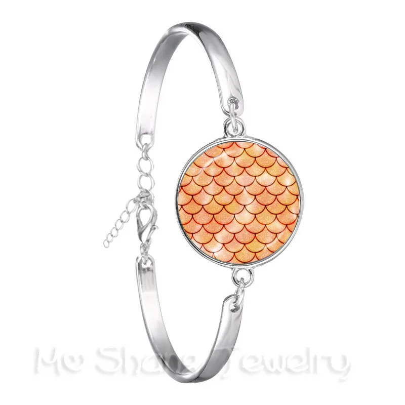 Новинка 2018 браслет ручной работы со стеклянным куполом модный трендовый с