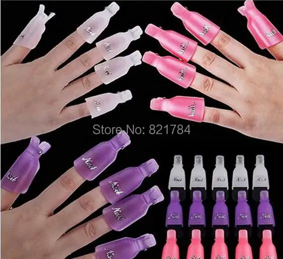 200 шт. пластиковые зажимы для ногтей |