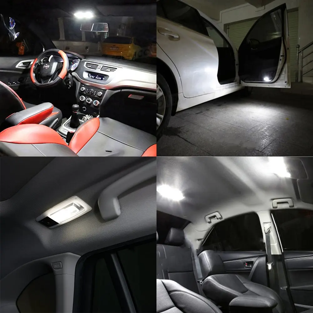 Carsty 10pcs Silicone Case T10 w5w cob LED Car Parking Light 501 WY5W Wedge Indoor Ceiling Automatic Steering Bulb 12v | Автомобили и