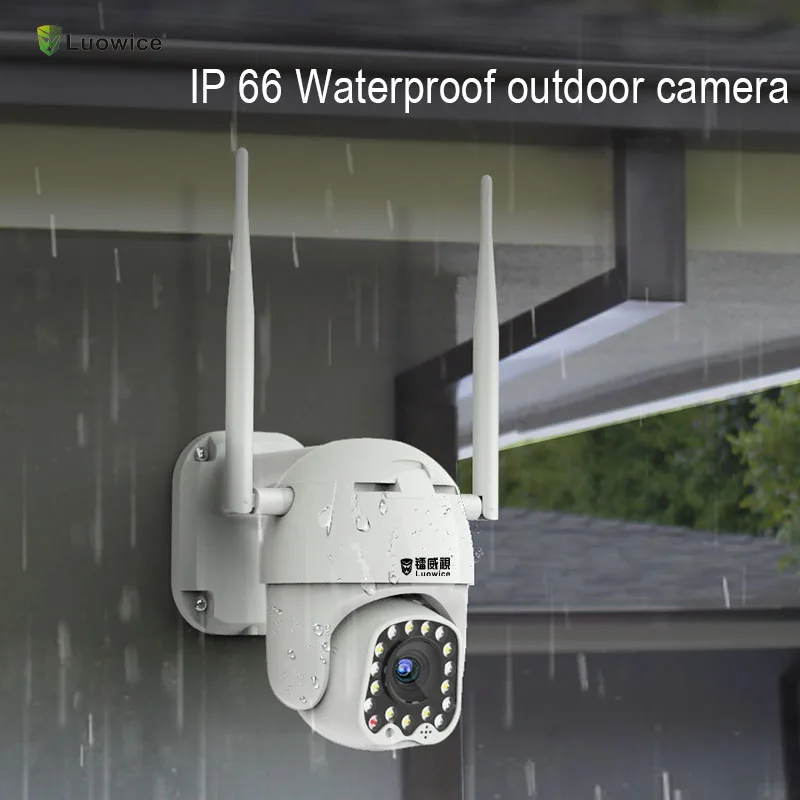 Ip-камера 3mp двухсторонняя аудио наружная камера видеонаблюдения Wifi домашняя беспроводная Wifi камера s 17/шт. Сигнальные огни