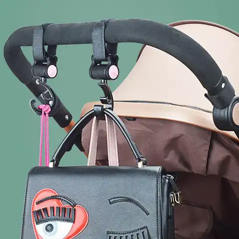 1 шт. вешалка для детской одежды, детская сумка, коляска, вращающаяся на 360 градусов, детское автокресло, аксессуары, тележка-Органайзер
