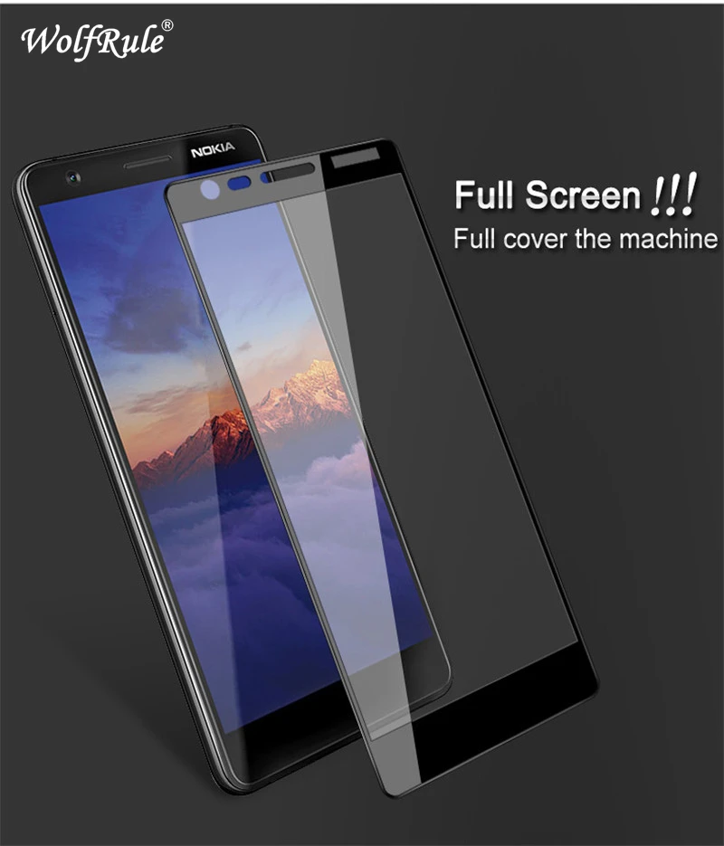 2 шт Защита экрана для Nokia 3 1 пленка 2018 стекло закаленное полное покрытие