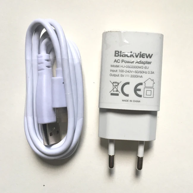 Оригинальное зарядное устройство EU для быстрой зарядки с usb-кабелем Type-C 1 м Blackview S8