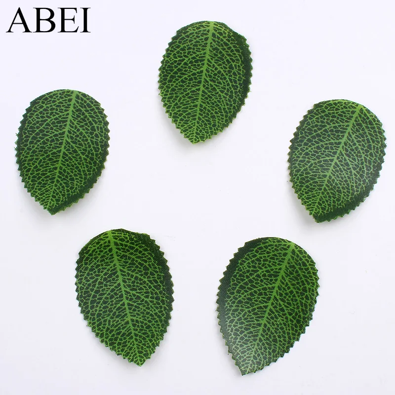 50 шт./лот зеленые листья для свадьбы Рождества домашвечерние украшение