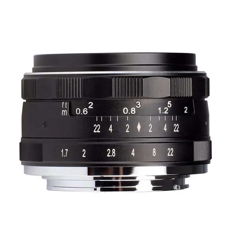Meike MK 4/3 35 1 7 мм f1.7 Большая диафрагма ручной фокус объектив для Olympus Panasonic APS C M4/3
