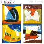 Алмазная картина для рукоделия, вышивка крестиком, новый стиль, мультфильм, Европа, красавица, животные, подарок для детей, мозаика, искусство