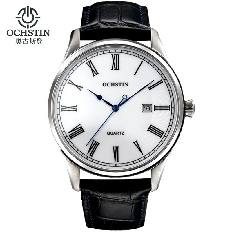 2016 Ochstin роскошные часы мужские Лидирующий бренд военные кварцевые наручные