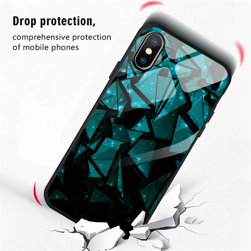 Чехол для Huawei P Smart 2021 Y6 Y9 2019 P20 P30 P40 Lite E Mate Honor 10 20 Pro 8A 8X 9A 9C Nova 5t из закаленного стекла