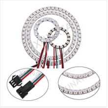 Черный/белый RGB SK6812 RGB/RGBW/WWA 5050 SMD индивидуально адресуемый светодиодный чип пикселей светодиодный чип