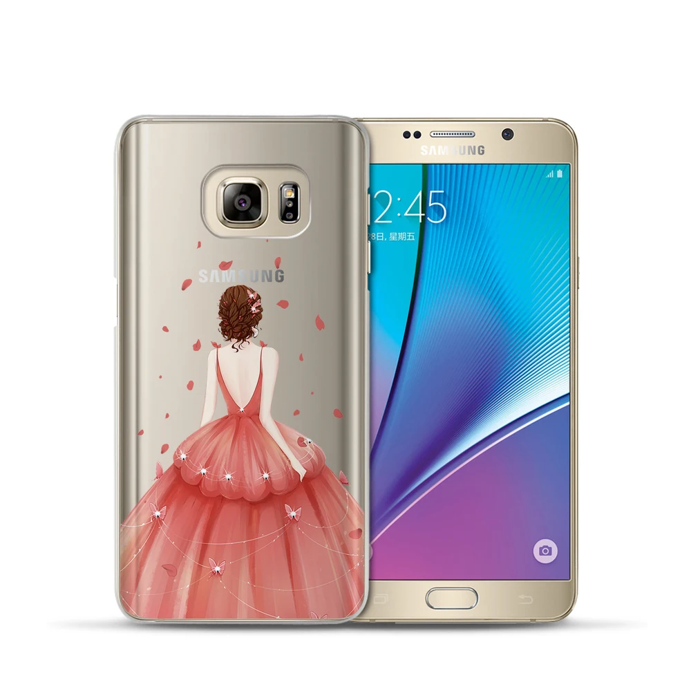 Модный чехол для девочек Samsung Galaxy S8 A5 2017 J7 J5 J3 A3 2015 2016 S6 S7 Edge S9Plus телефона Fundas Etui Capas |
