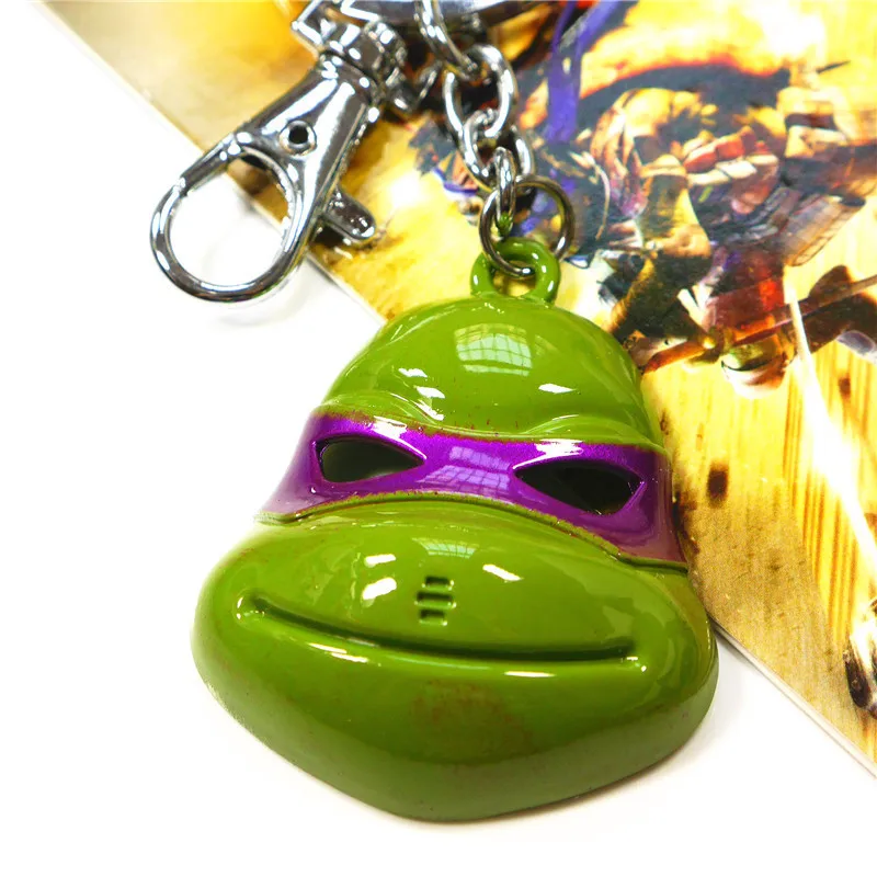 4PCS NEW TMNT Teenage Mutant Ninja Turtle Keychain Keyring Key Chain Ring 3D | Украшения и аксессуары