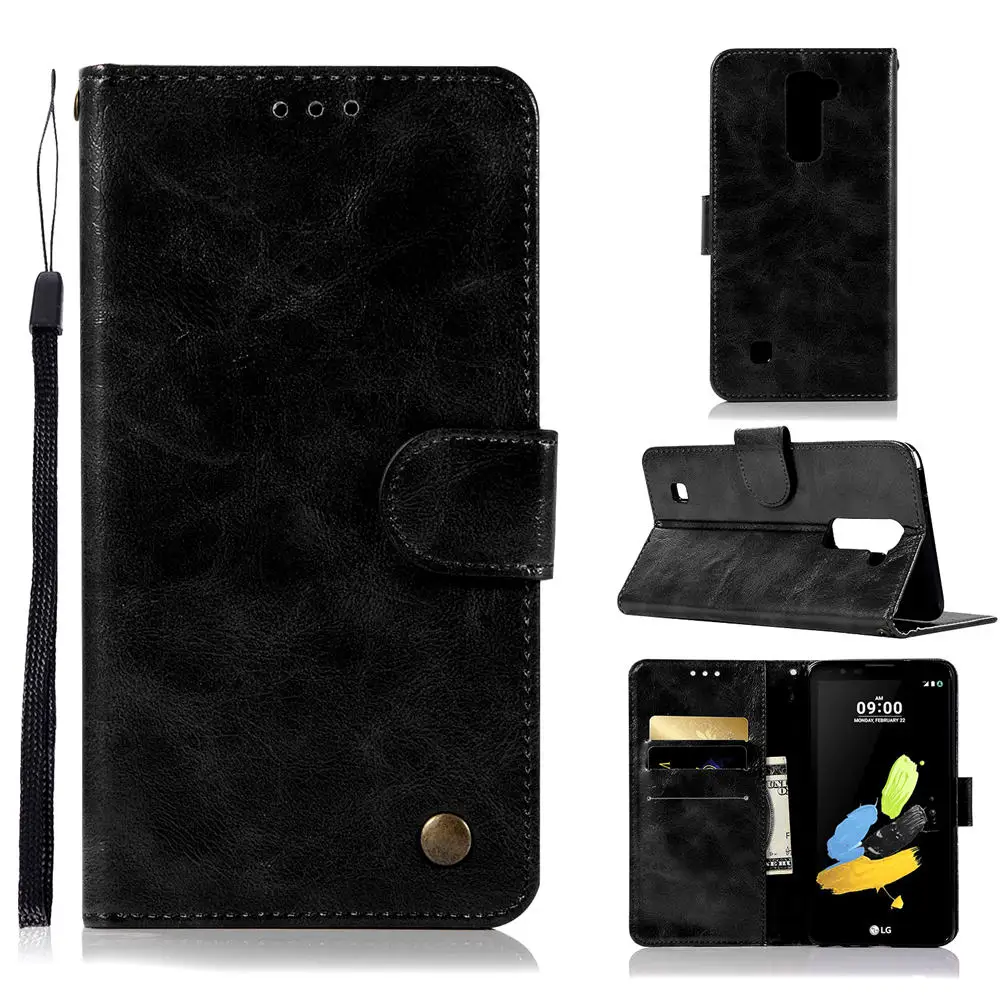 Для Fundas LG K10 чехол, твердый кошелек, флип-чехол с подставкой, кожаный чехол для LG K10 lte K430DS, чехол для телефона с отделением для карт Etui Capa