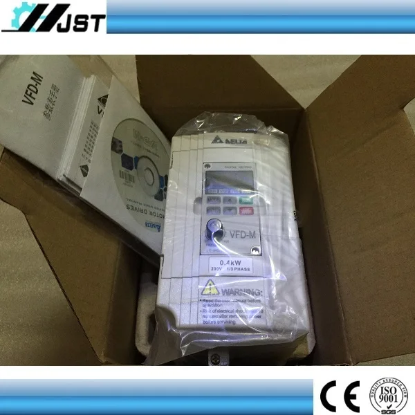 

Delta inverter vfd-m VFD004M21A VFD-M inverter original 0.4KW 220v