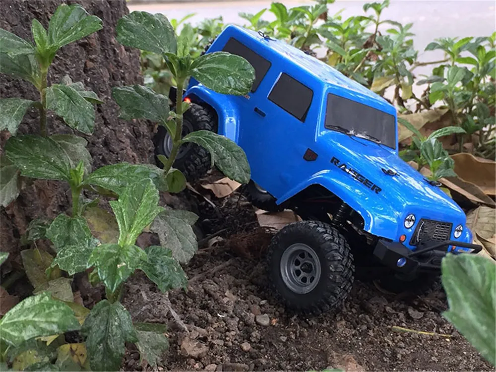 URUAV 1/2 батарея D1RC 1/24 2,4G 4WD Мини Rc автомобиль пропорциональный контроль водонепроницаемый гусеничный электрический автомобиль RTR модель детские игрушки